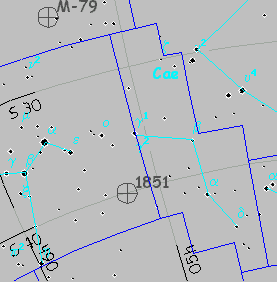 Constelación de Caelum