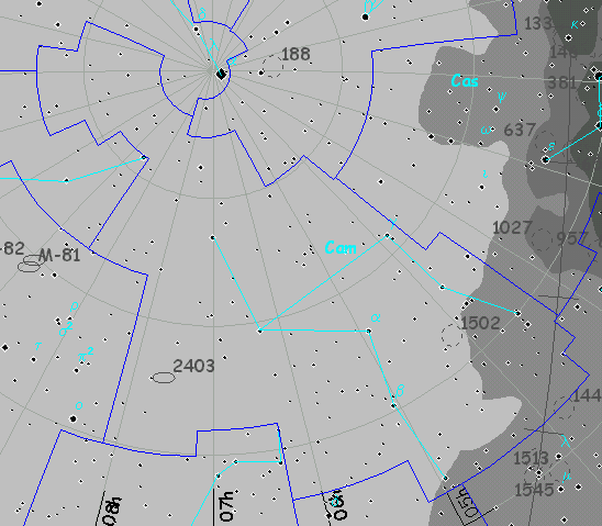 Constelación de Camelopardalis