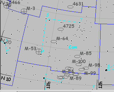 Constelación de Coma Berenice