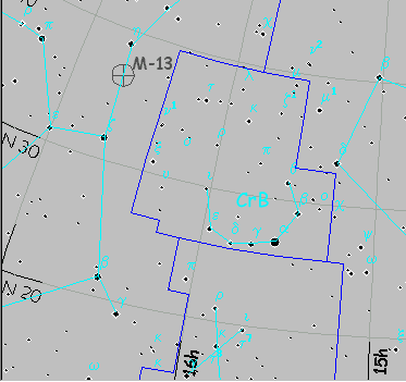 Constelación de Corona Borealis