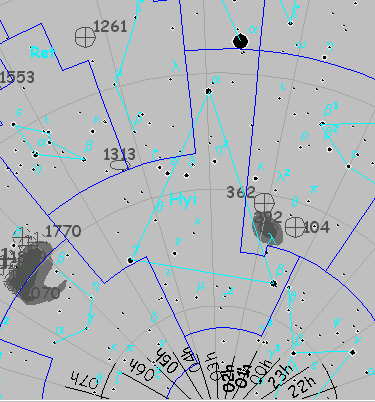 Constelación de Hidrus