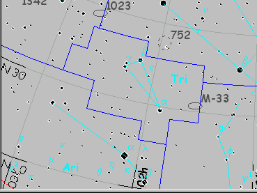 Constelación de Triangulum